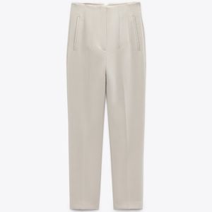 Zara High Waisted Pants / Tapered Trousers
